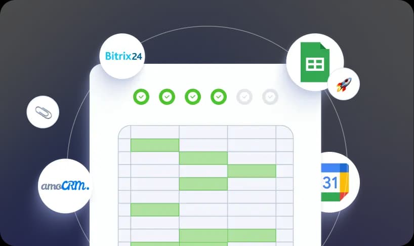 Подключите ИИ-агента к вашим CRM и ERP системам